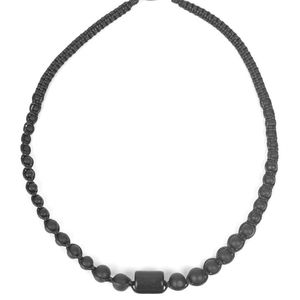 ITS A THAI - BLACK MATTE STONE CORD URBAN NECKLACE